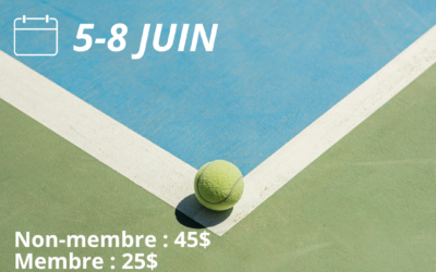 🎾 Tournoi de Tennis à Laval – Centre de tennis Saint-Victor 🎾